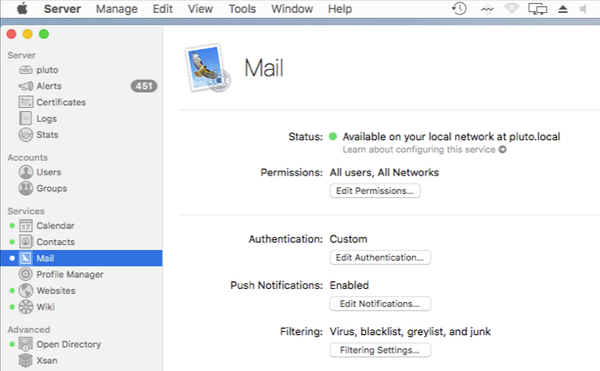 OS X Server Mail Alias Debugging & Open Directory Setup